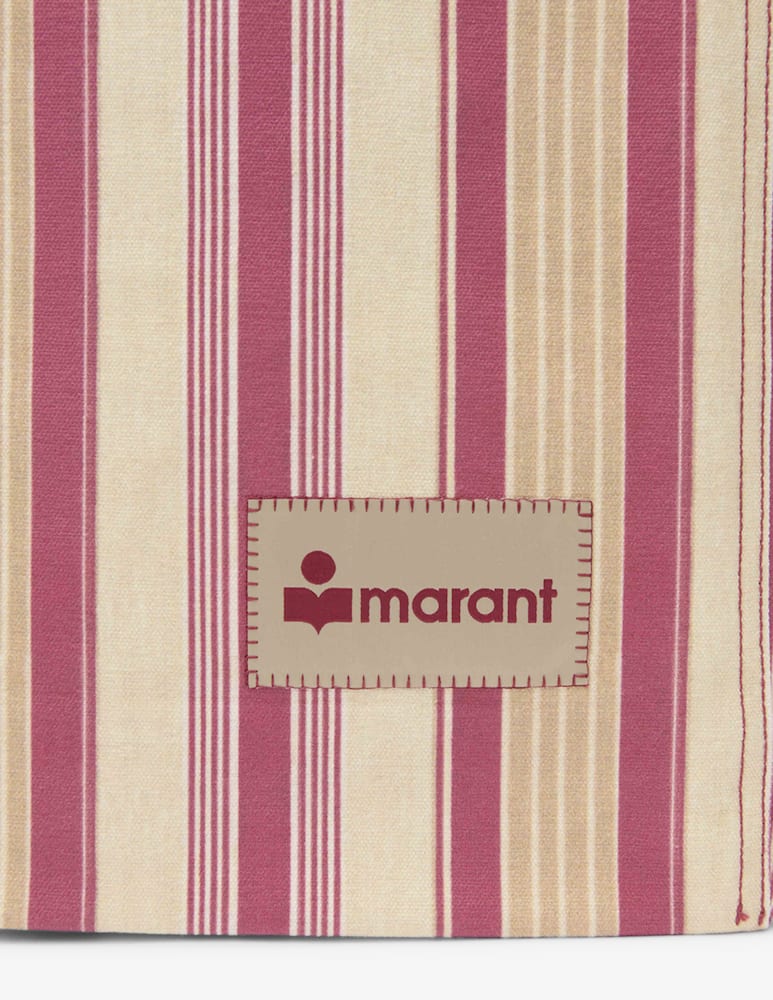 rinascente Isabel Marant Yenky striped shopper bag
