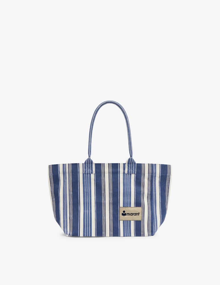 rinascente Isabel Marant Striped zipped shopper bag