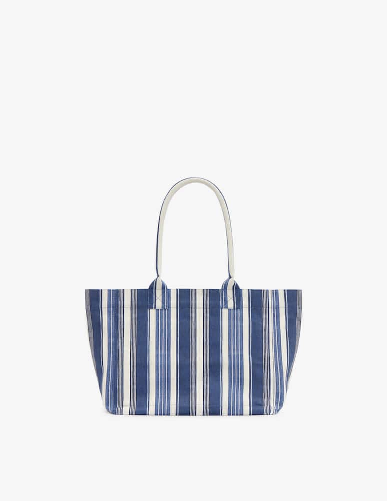 rinascente Isabel Marant Striped zipped shopper bag
