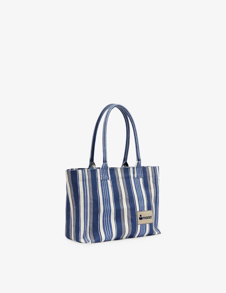 rinascente Isabel Marant Striped zipped shopper bag