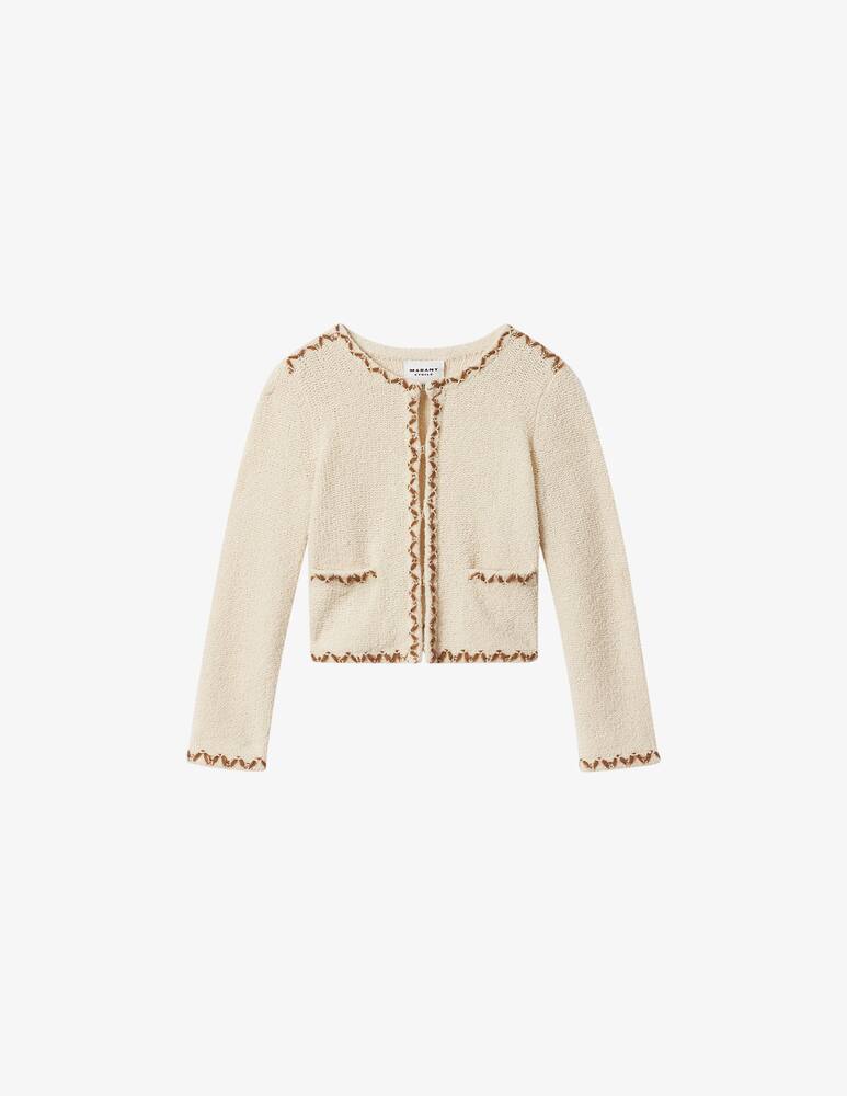 Isabel Marant Rochelle trim knit cardigan - picture 5