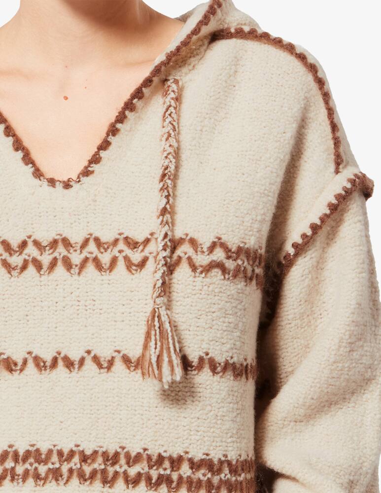 rinascente Isabel Marant Romera hooded knit jumper