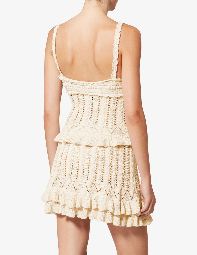 rinascente Marant Etoile Neves knitted peplum top