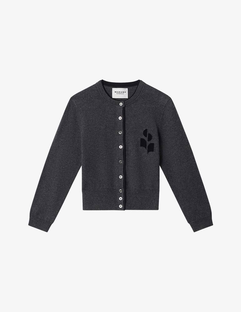 rinascente Isabel Marant Lona logo cardigan