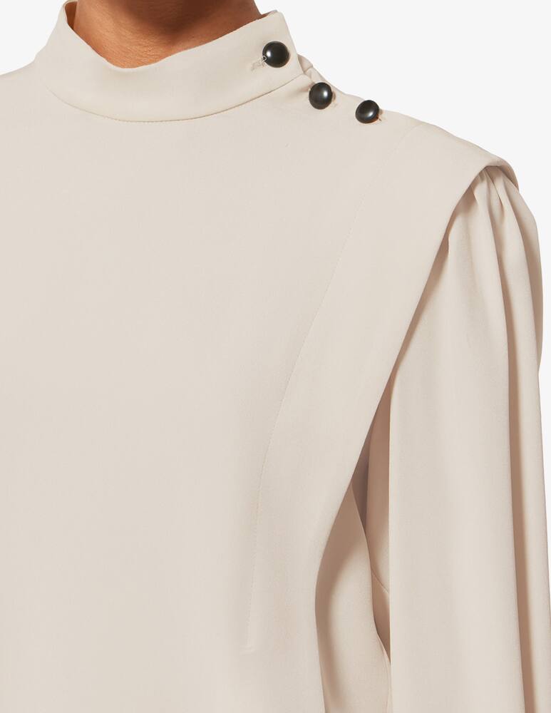 rinascente Isabel Marant Felissa buttoned high neck top