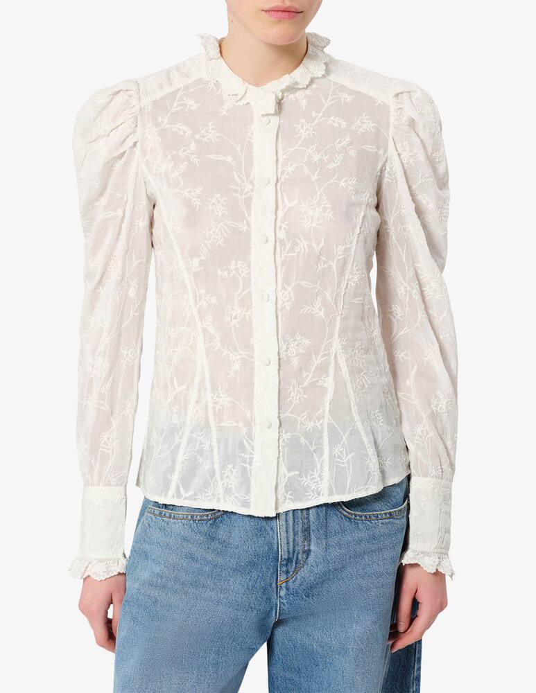 rinascente Isabel Marant Zorica embroidered blouse