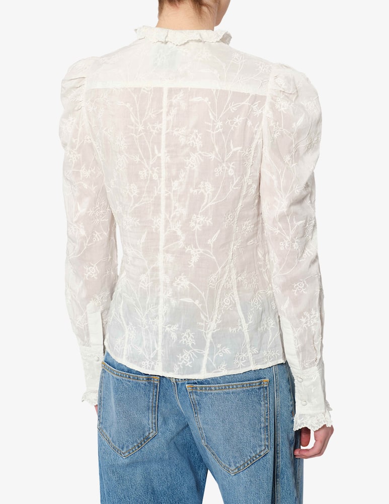 rinascente Isabel Marant Zorica embroidered blouse