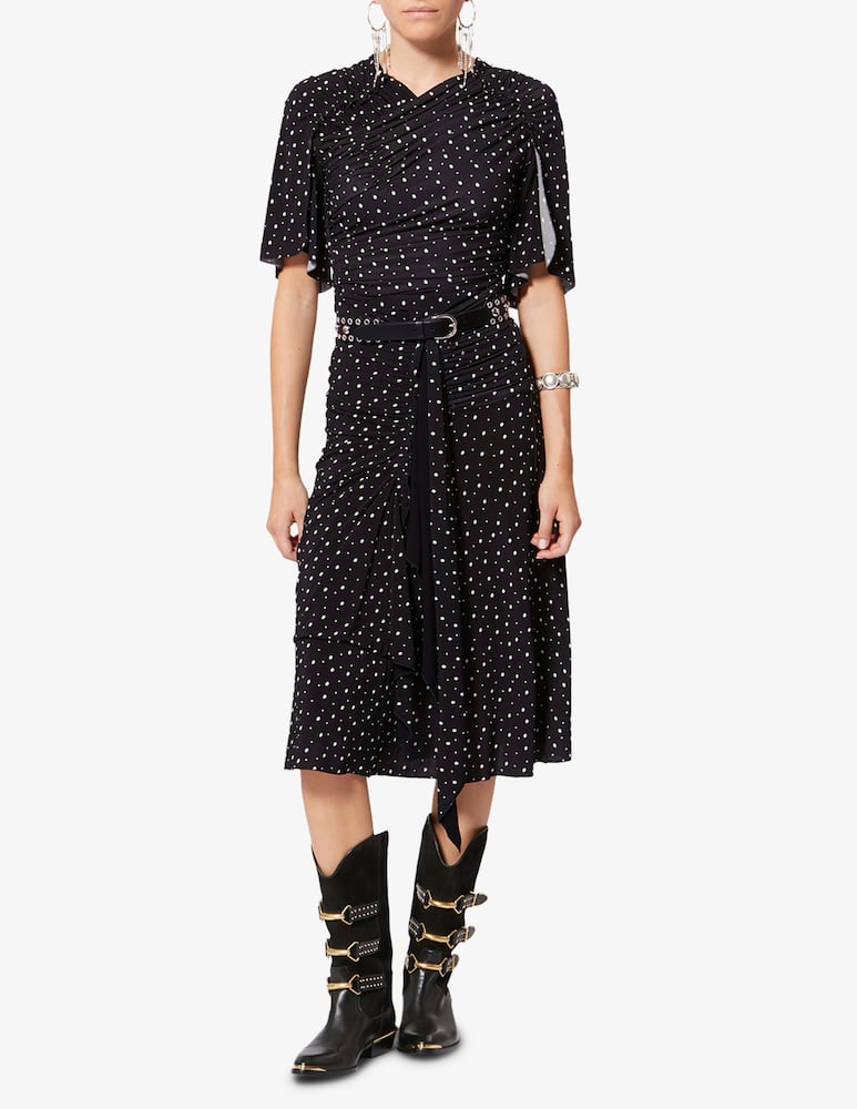 rinascente Isabel Marant Draped polka dot top