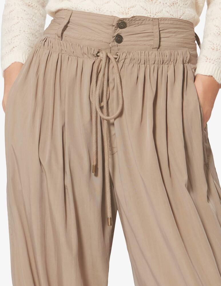 Isabel Marant Pantaloni ampi con coulisse Inaya - immagine 4 Isabel Marant Pantaloni ampi con coulisse Inaya - immagine 4