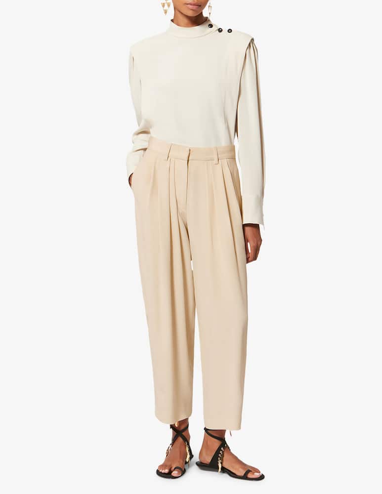 rinascente Isabel Marant Janice pleated trousers