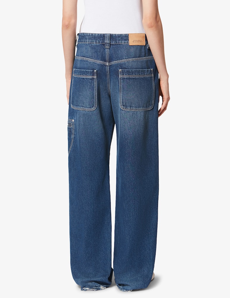 rinascente Isabel Marant Jeans a gamba larga Jeyda