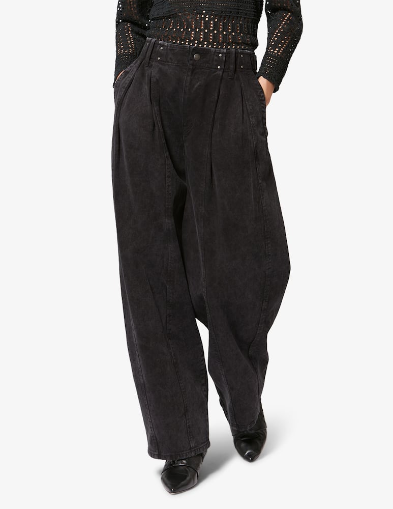 rinascente Isabel Marant Pleated wide leg trousers