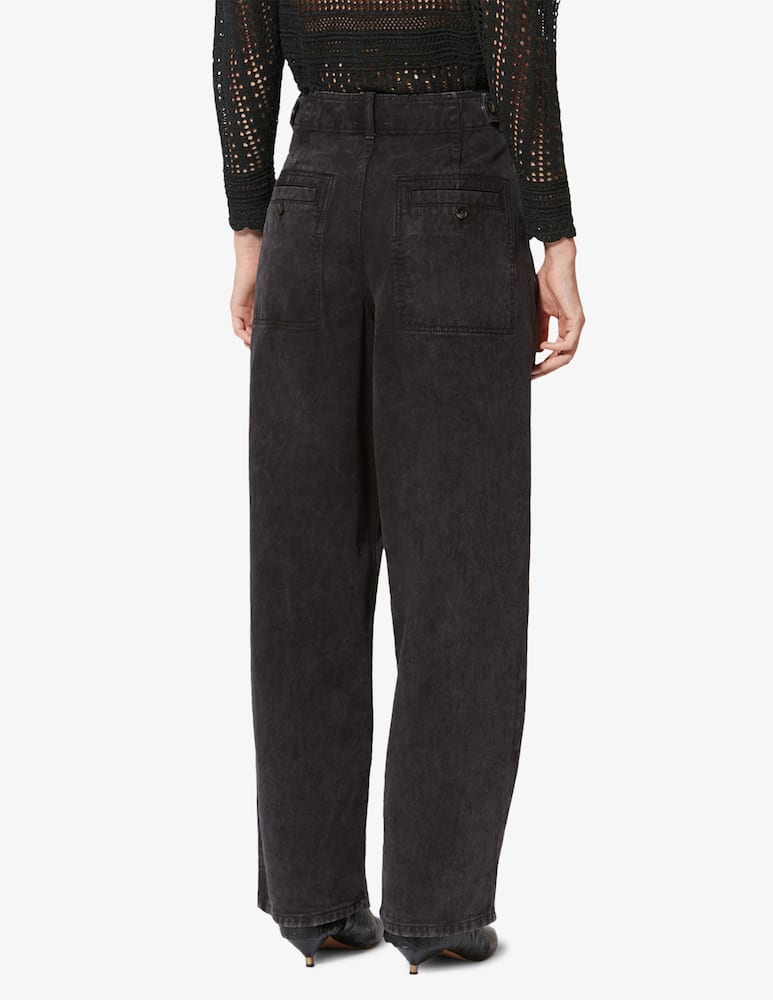 rinascente Isabel Marant Pleated wide leg trousers