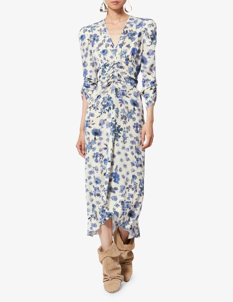 Isabel Marant Albini floral ruched dress - picture 1 Isabel Marant Albini floral ruched dress - picture 1