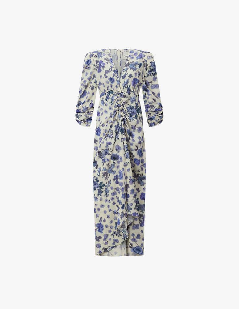 rinascente Isabel Marant Albini floral ruched dress