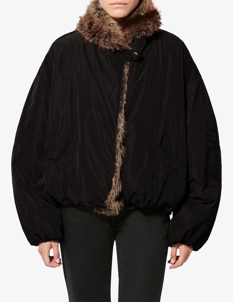 rinascente Isabel Marant Giacca con collo in finta pelliccia