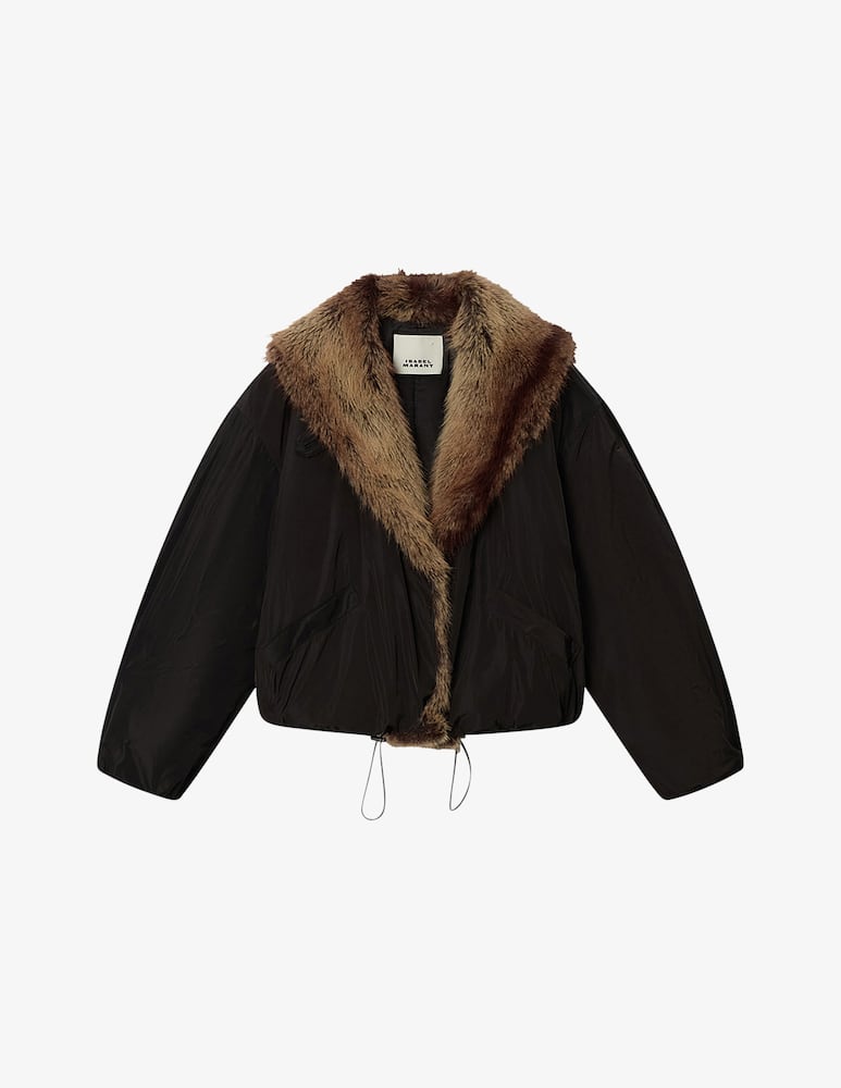 rinascente Isabel Marant Giacca con collo in finta pelliccia