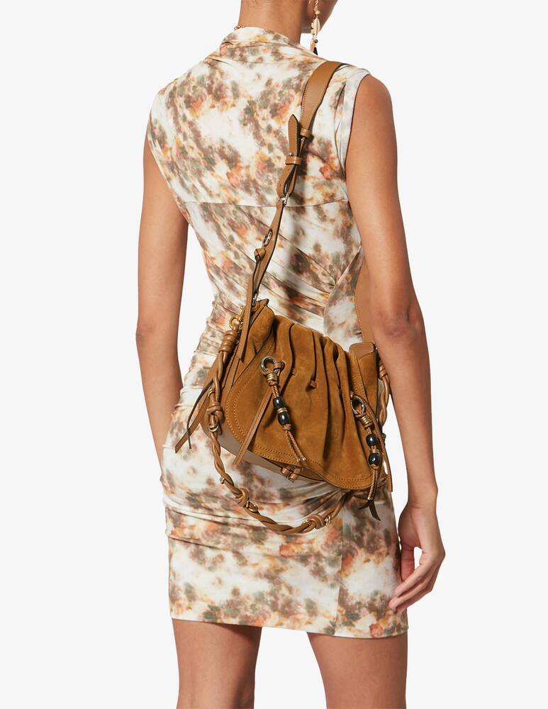 rinascente Isabel Marant Bolton suede shoulder bag