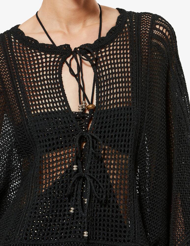 rinascente Isabel Marant Metina crochet tunic dress