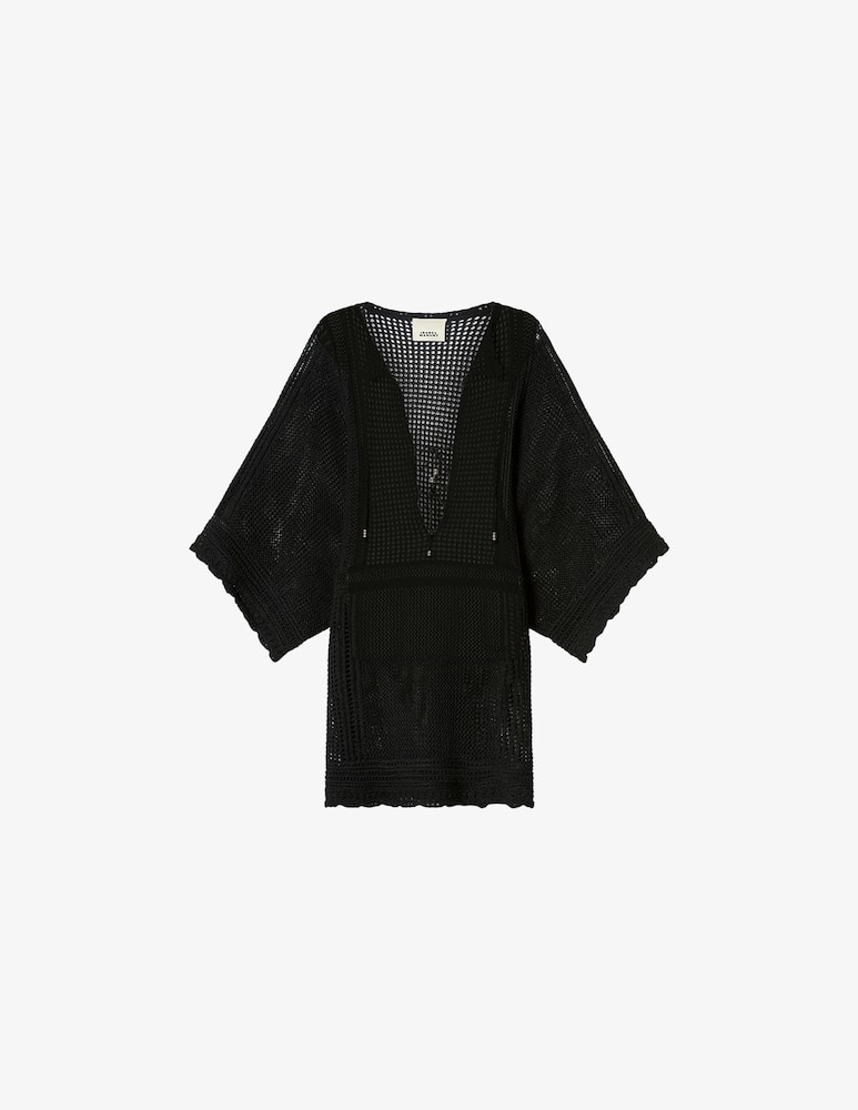 rinascente Isabel Marant Metina crochet tunic dress