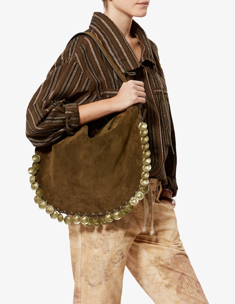 Isabel Marant Borsa a spalla soft hobo Oskan - immagine 2