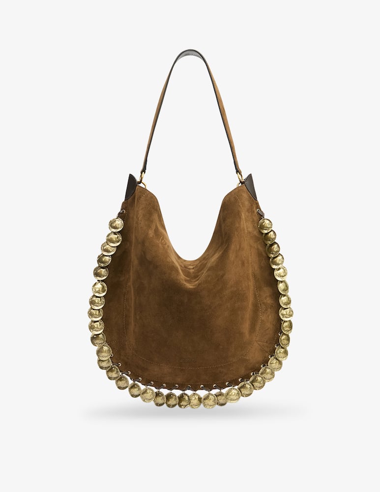 Isabel Marant Borsa a spalla soft hobo Oskan - immagine 4