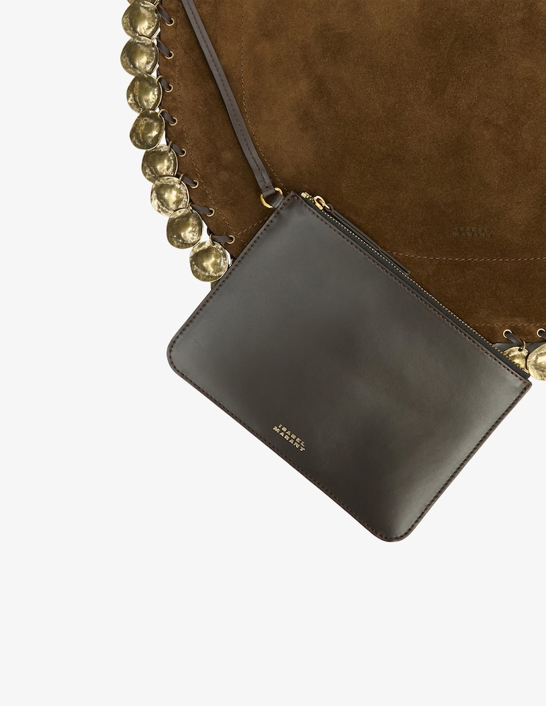 Isabel Marant Borsa a spalla soft hobo Oskan - immagine 5