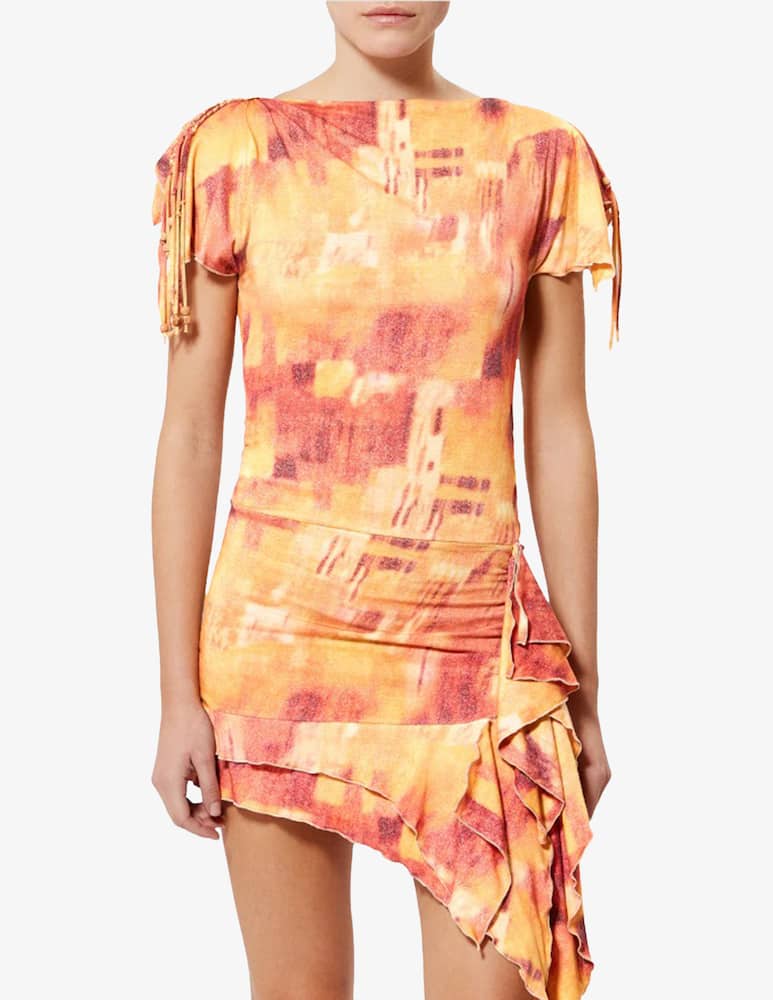 rinascente Isabel Marant Janick asymmetric short dress