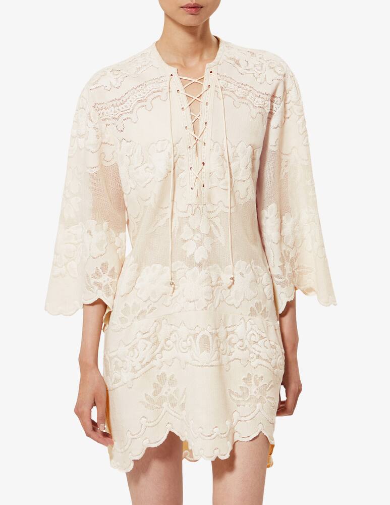 rinascente Isabel Marant Solara lace tunic dress