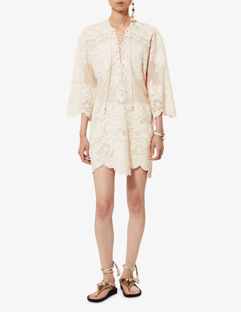 rinascente Isabel Marant Solara lace tunic dress