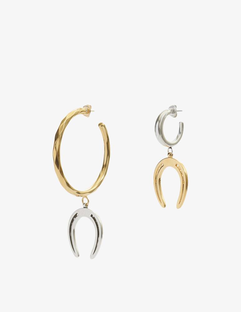 rinascente Isabel Marant Asymmetric earrings