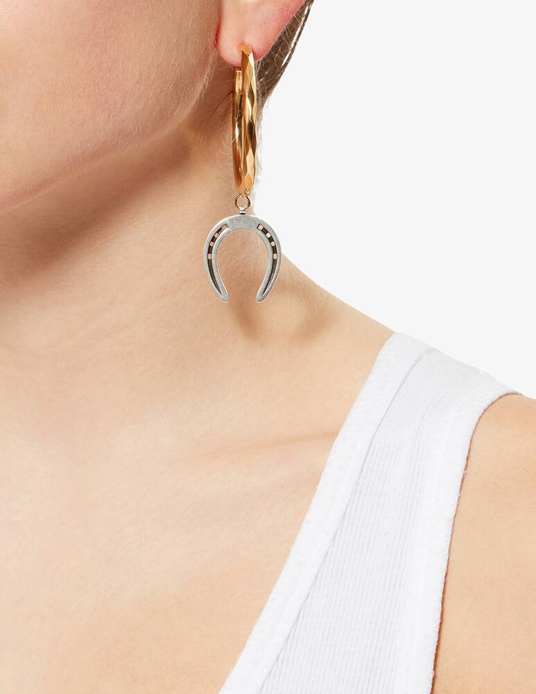 rinascente Isabel Marant Asymmetric earrings