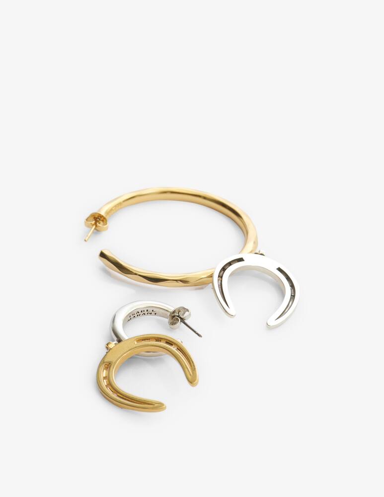 rinascente Isabel Marant Asymmetric earrings