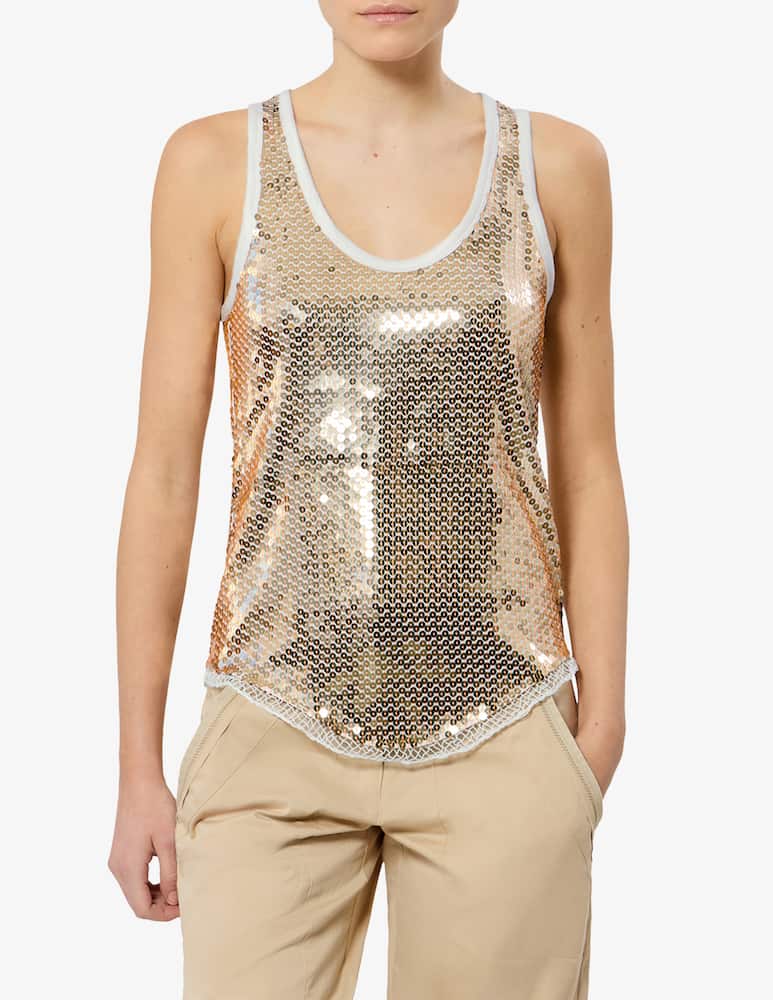 rinascente Isabel Marant Canotta con paillettes Renelle