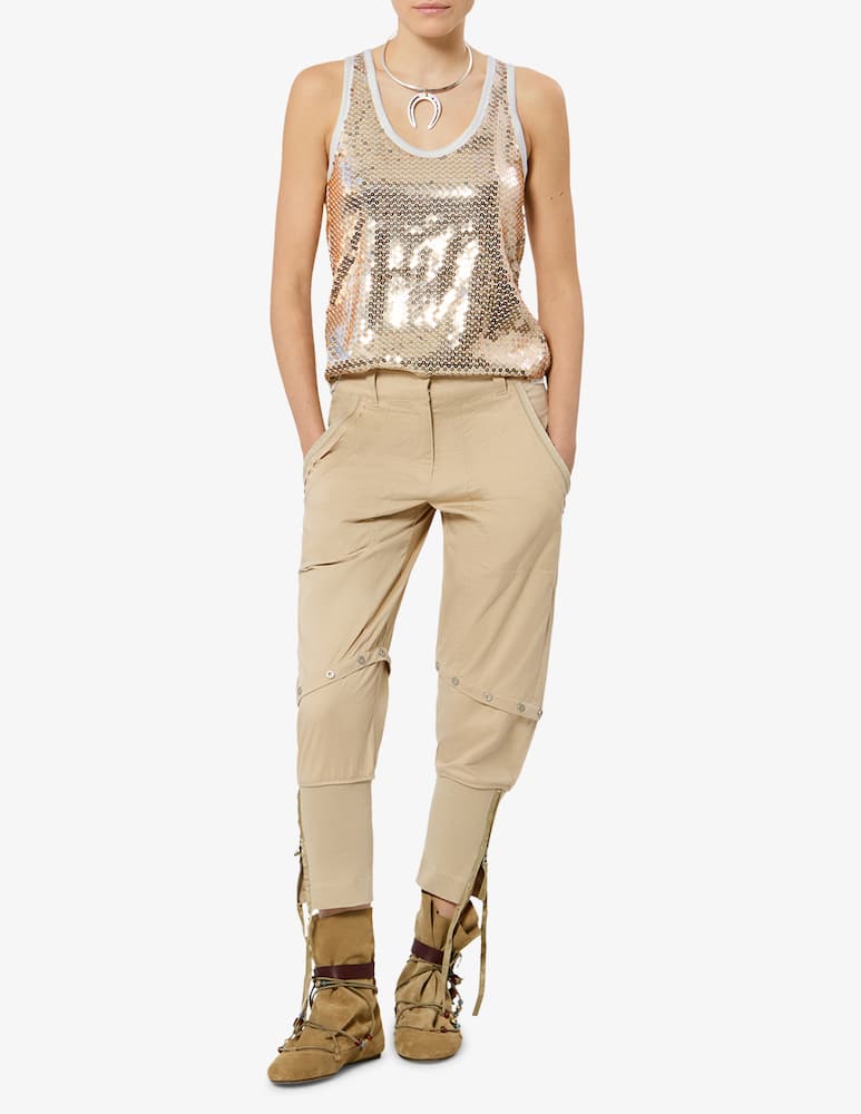 rinascente Isabel Marant Canotta con paillettes Renelle