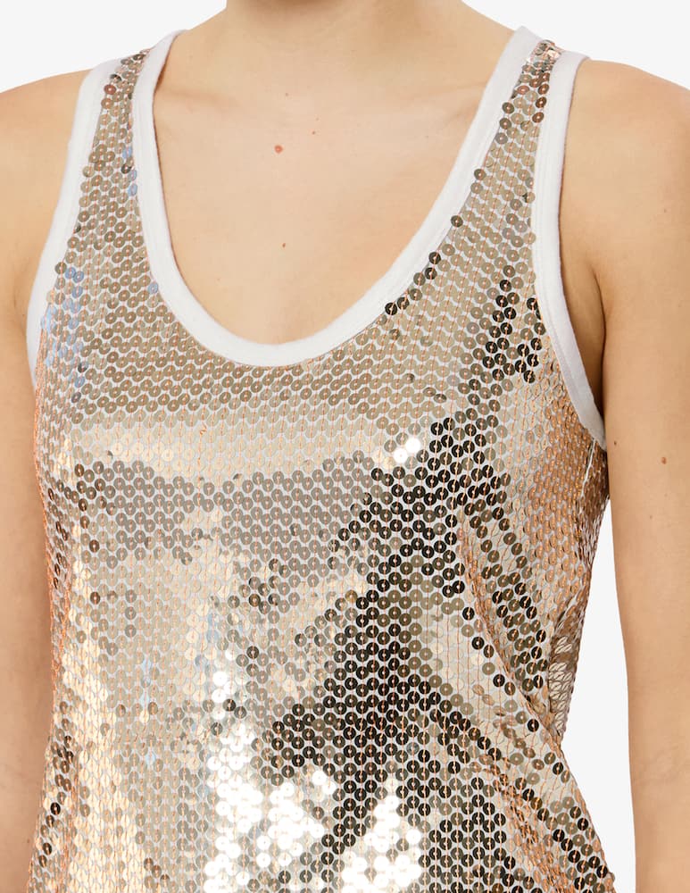 rinascente Isabel Marant Canotta con paillettes Renelle