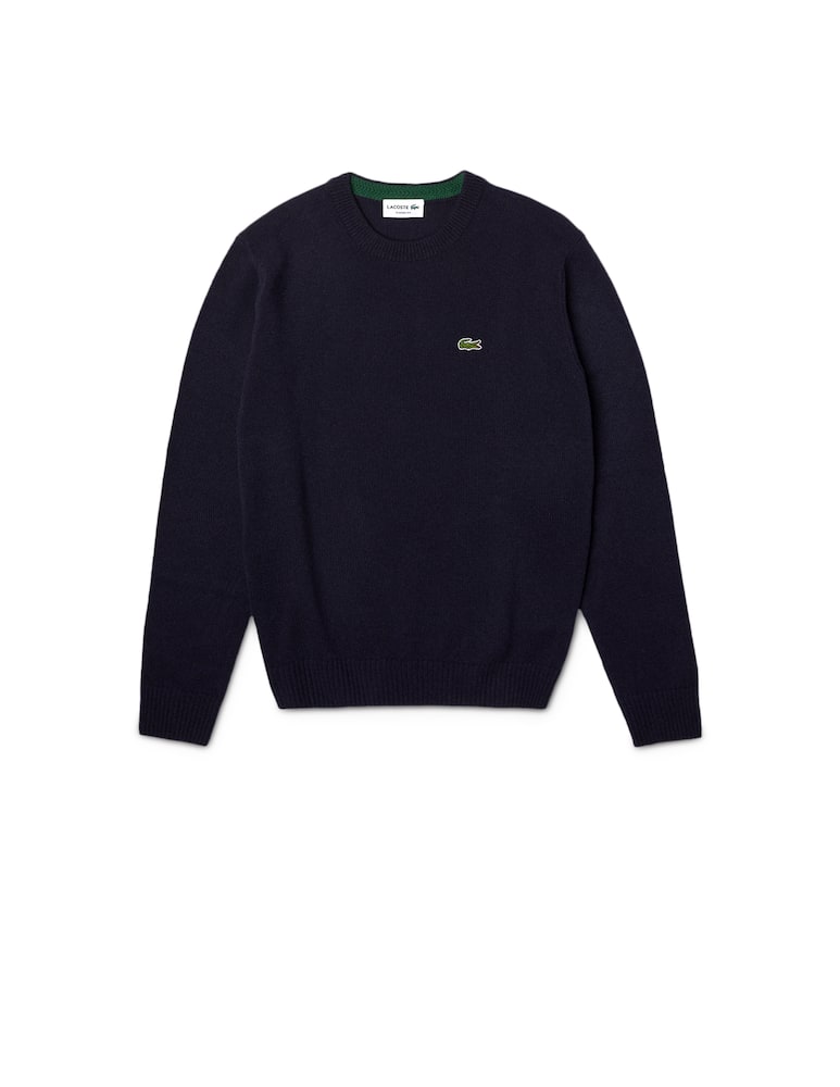 Lacoste Maglione girocollo in lana - immagine 1 Lacoste Maglione girocollo in lana - immagine 1