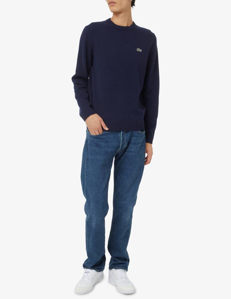 rinascente Lacoste Maglione girocollo in lana - Blu