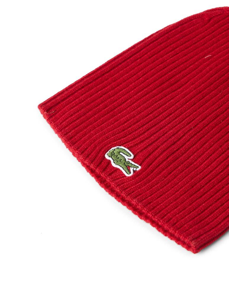rinascente Lacoste Cappellino di lana a coste