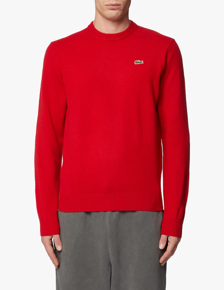 Lacoste Wool crewneck jumper - picture 1 Lacoste Wool crewneck jumper - picture 1