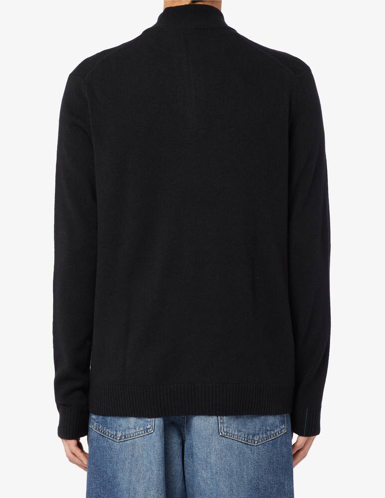 rinascente Lacoste Maglia in lana con mezza cerniera