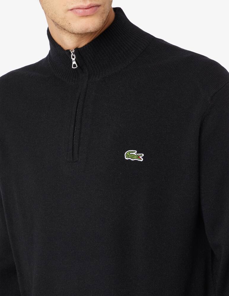 rinascente Lacoste Maglia in lana con mezza cerniera