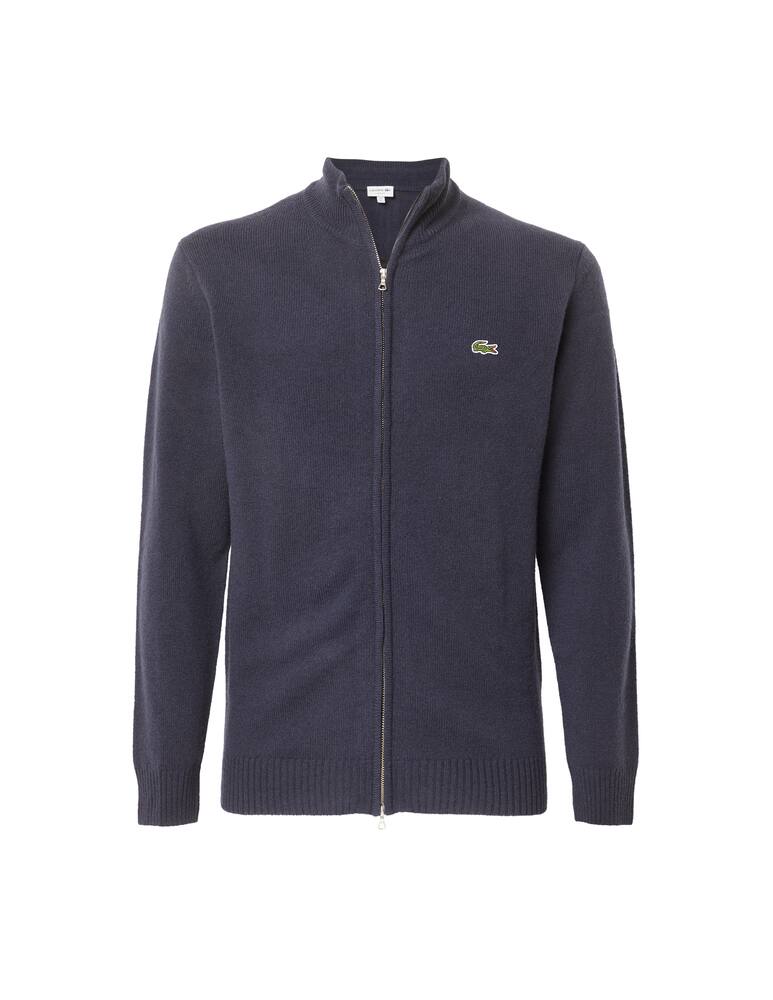 Lacoste Maglia di lana full zip - Blu - immagine 5 Lacoste Maglia di lana full zip - Blu - immagine 5