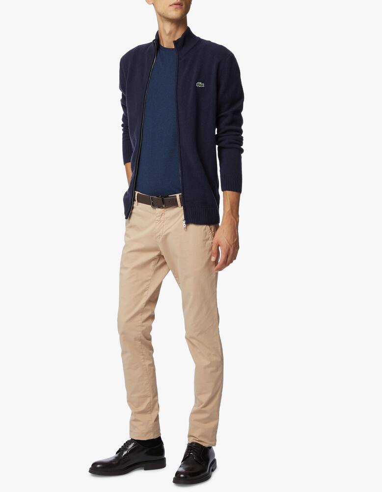 Lacoste Maglia di lana full zip - Blu - immagine 1 Lacoste Maglia di lana full zip - Blu - immagine 1