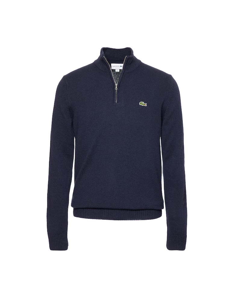 Lacoste Maglione mezza zip in lana - immagine 1 Lacoste Maglione mezza zip in lana - immagine 1