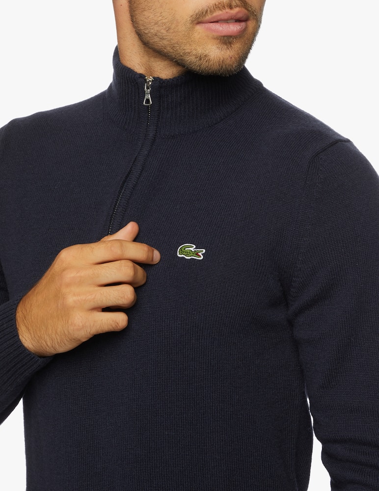 rinascente Lacoste Half zip wool sweater