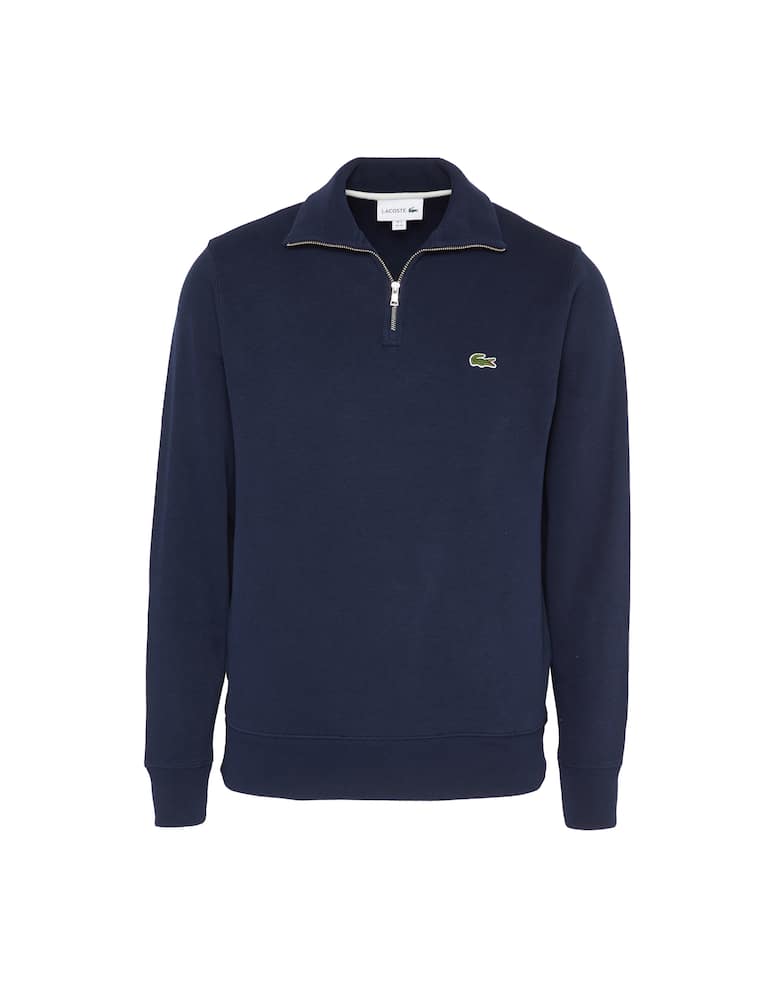 rinascente Lacoste Cotton half zip jumper - blue