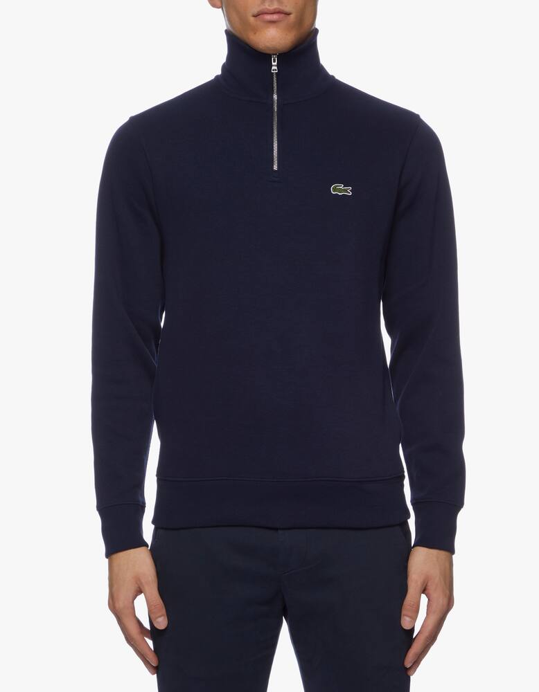 rinascente Lacoste Cotton half zip jumper - blue