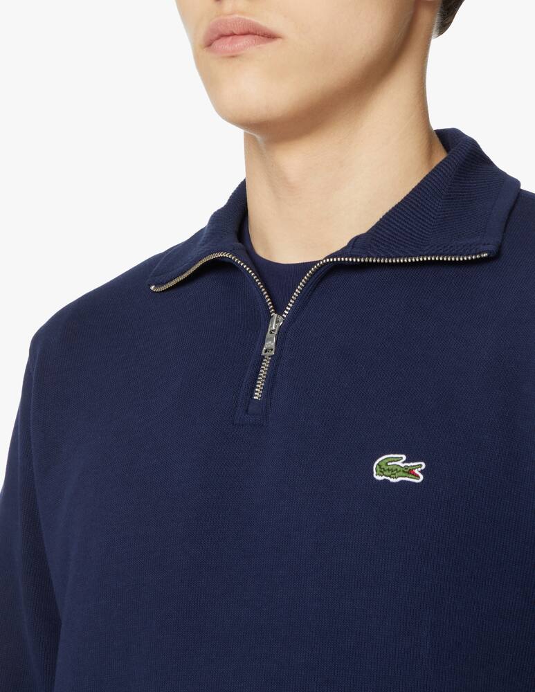 rinascente Lacoste Interlock zipped jumper
