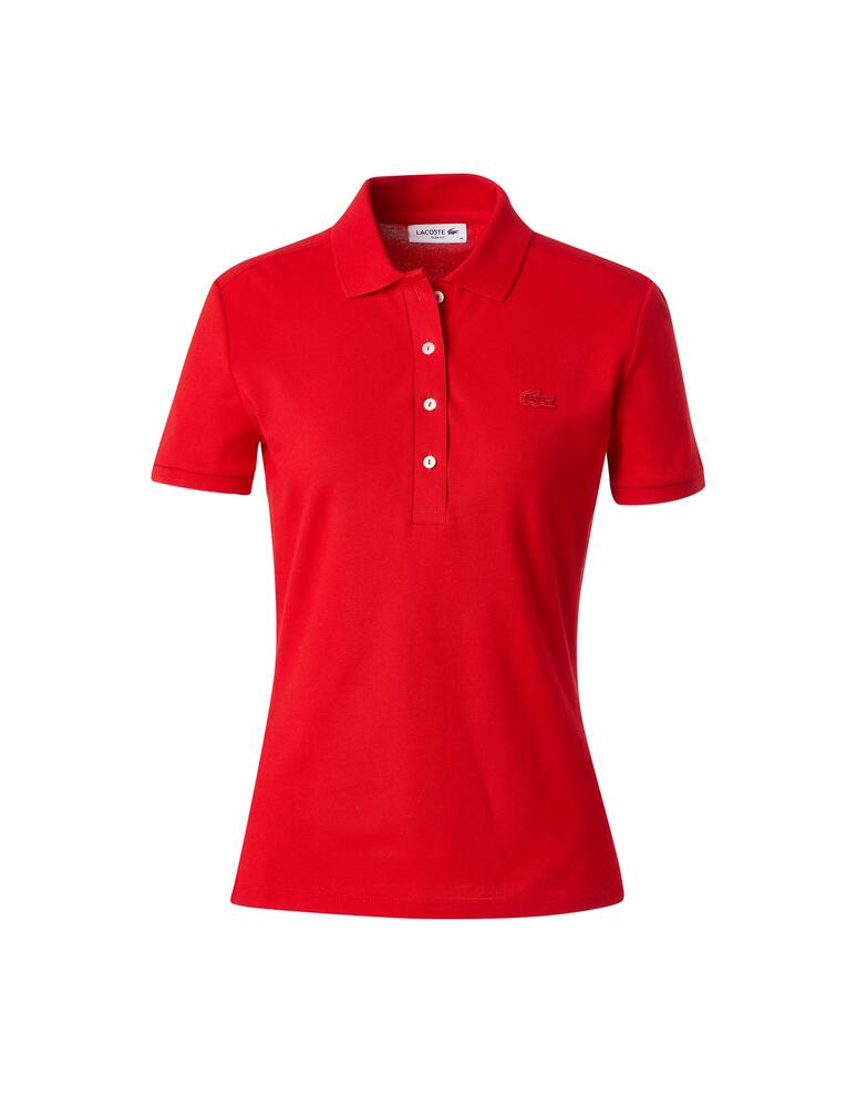 Lacoste Polo in cotone - rosso - immagine 5 Lacoste Polo in cotone - rosso - immagine 5